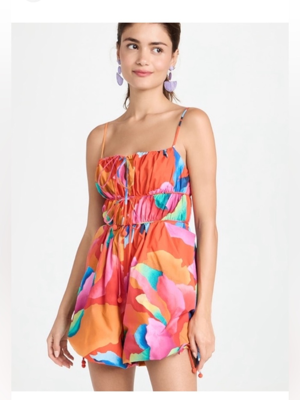 Farm Rio Ombré Chita Romper XS